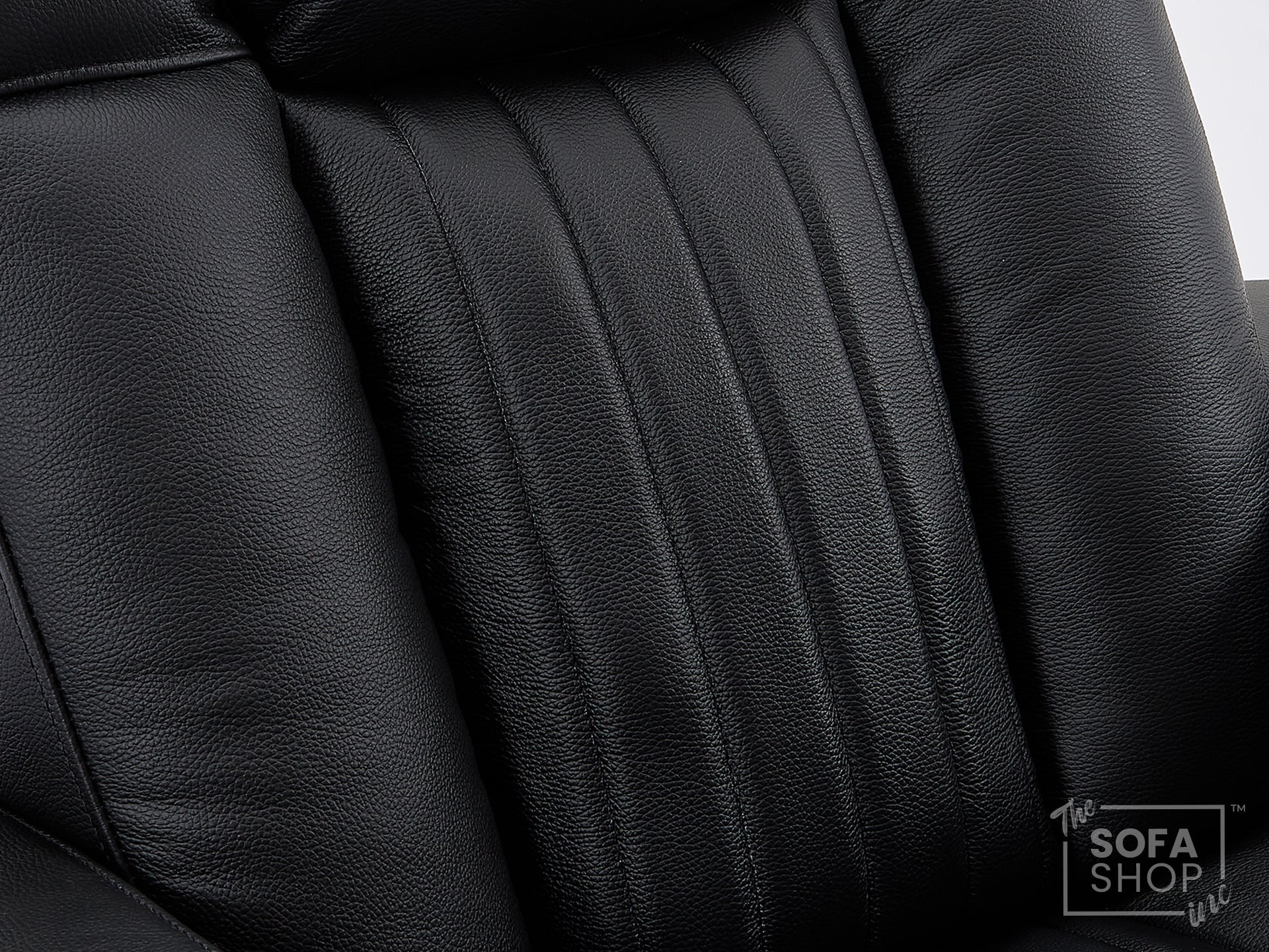 1 Seater Black Real Leather Cinema Chair | Hi-Tech Power Seat with Massage, Food Tray & Power Headrest | Capri - Image 9