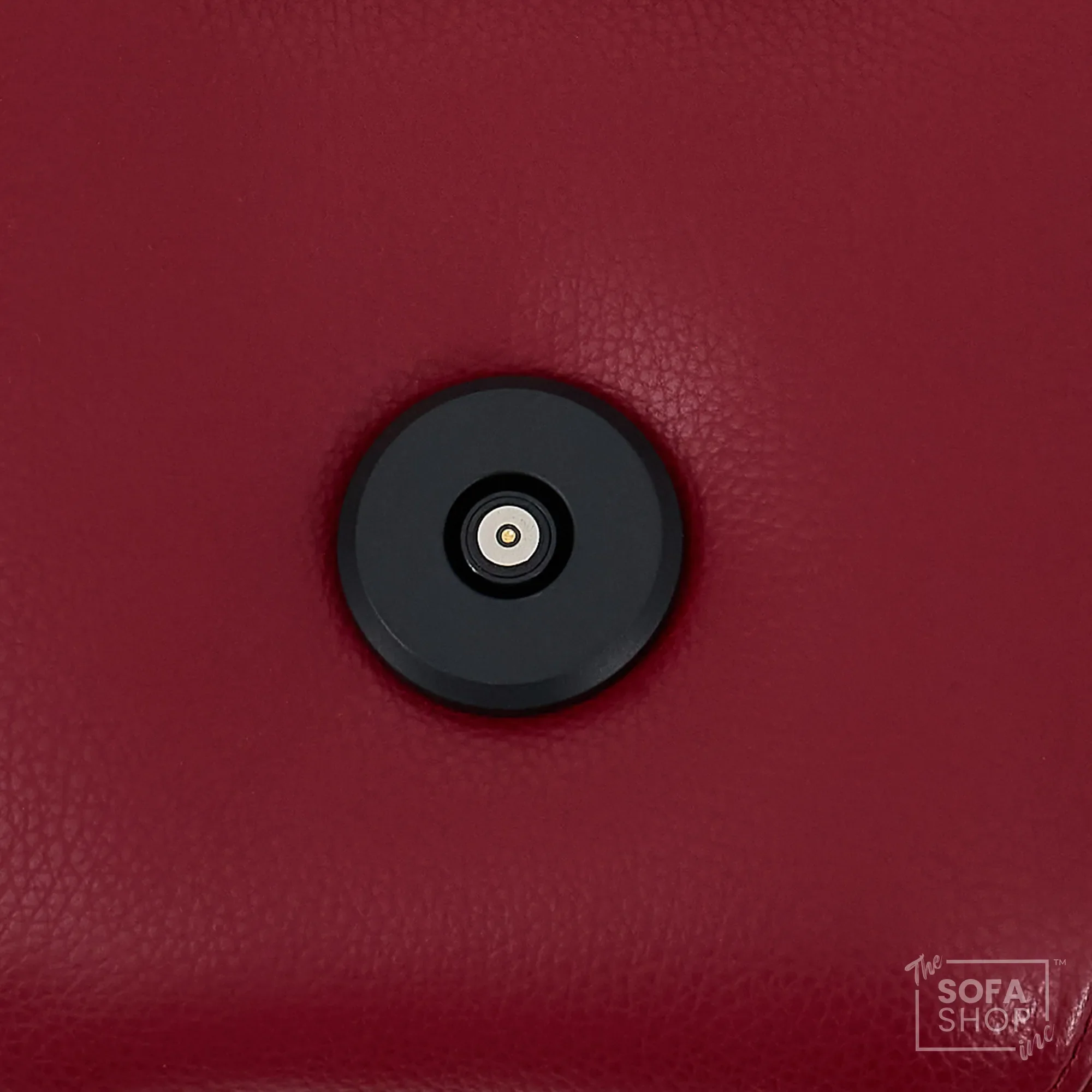Riser Recliner Chair in Red Real Leather | Hi-Tech Armchair with Dual Motor Lift + Vibration Massage+ Heated Lumbar + Cooling, Heating Cupholders + Power Headrest | Assisi | The Sofa Shop - Image 15