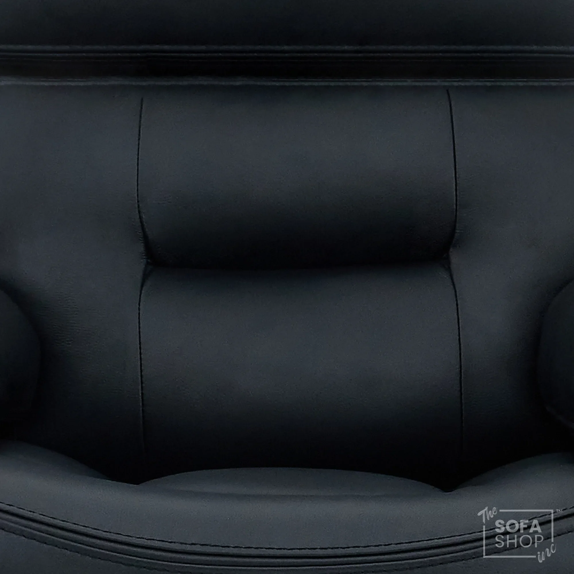 2 Seater Black Real Leather Electric Recliner Cinema Sofa | Hi-Tech Sofa With Massage, Power Headrest, Cooling Cupholders & Central Console | Sicily | The Sofa Shop - Image 10