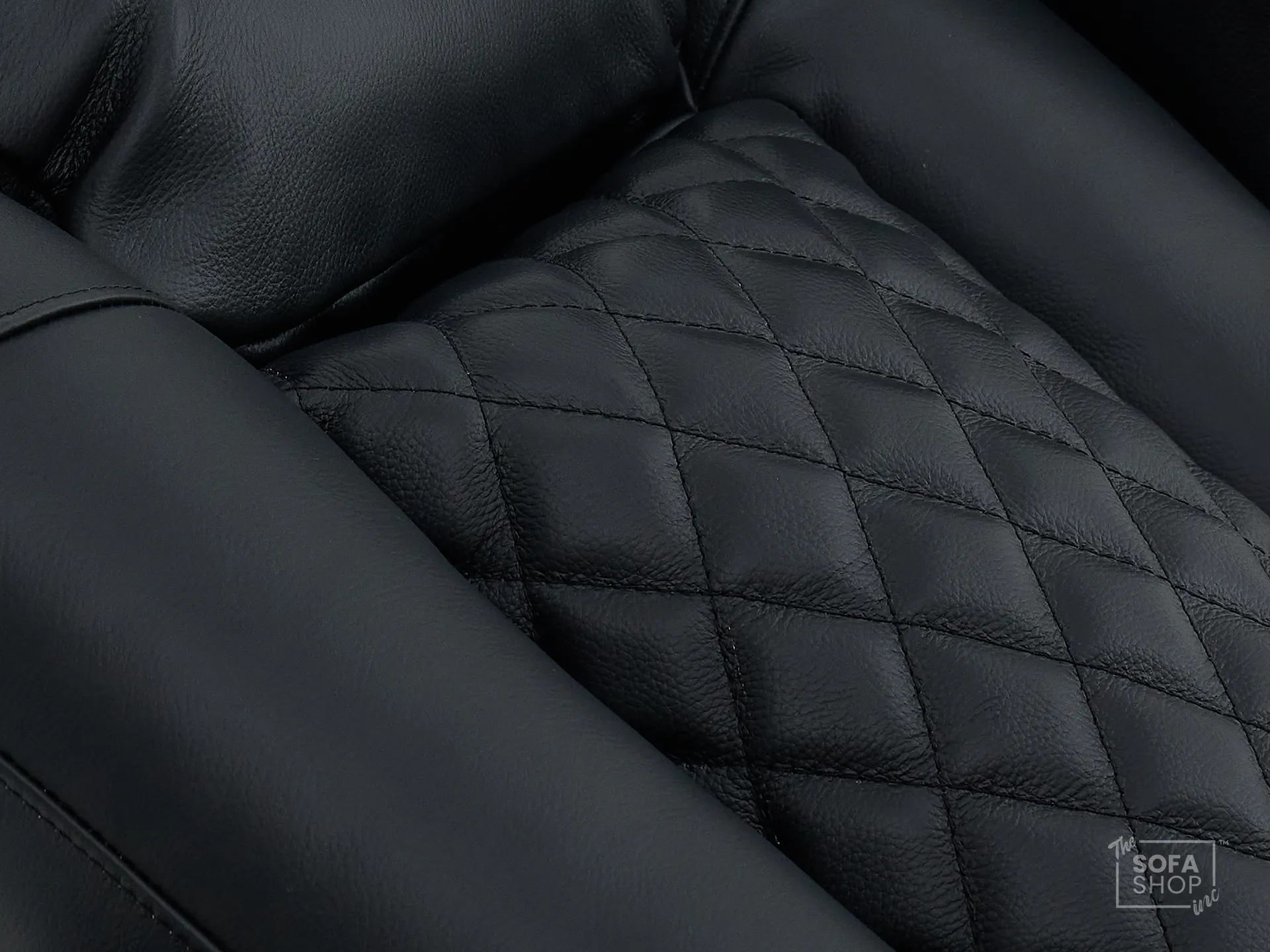 2 Seater Real Leather Electric Recliner Cinema Sofa in Black | Hi-Tech Sofa with Adjustable Headrest, Lumbar Support, Bluetooth Speaker | Milano | The Sofa Shop - Image 12