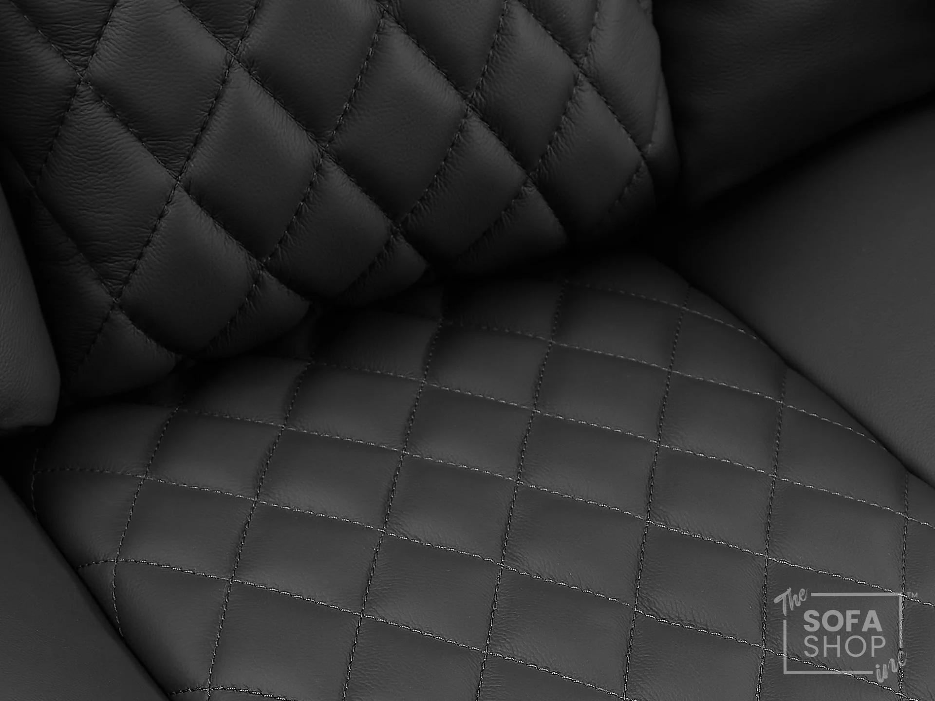 2 Seater Grey Real Leather Electric Recliner Cinema Sofa | Power Headrest, Bluetooth Speakers, Wireless Charging & Cooling Cup Holders | Milano | The Sofa Shop - Image 8