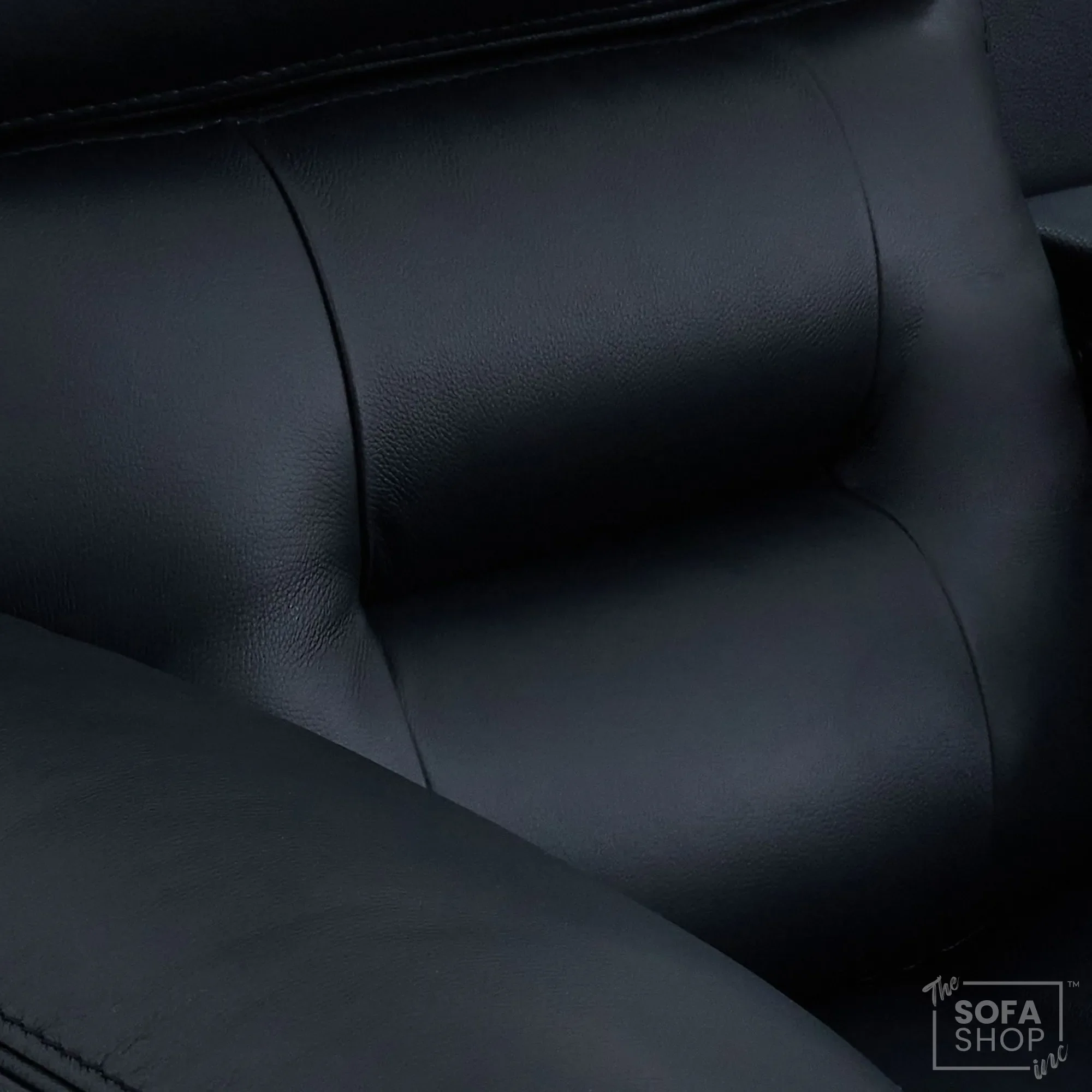 3+2 Electric Recliner Sofa Set in Black Real Leather | Hi-Tech Cinema Sofa Set with Bluetooth Speakers & Multi-Link, Power Grommets, Power Headrest, Power Recliner, USB & Wireless Charging | Sicily | The Sofa Shop - Image 23