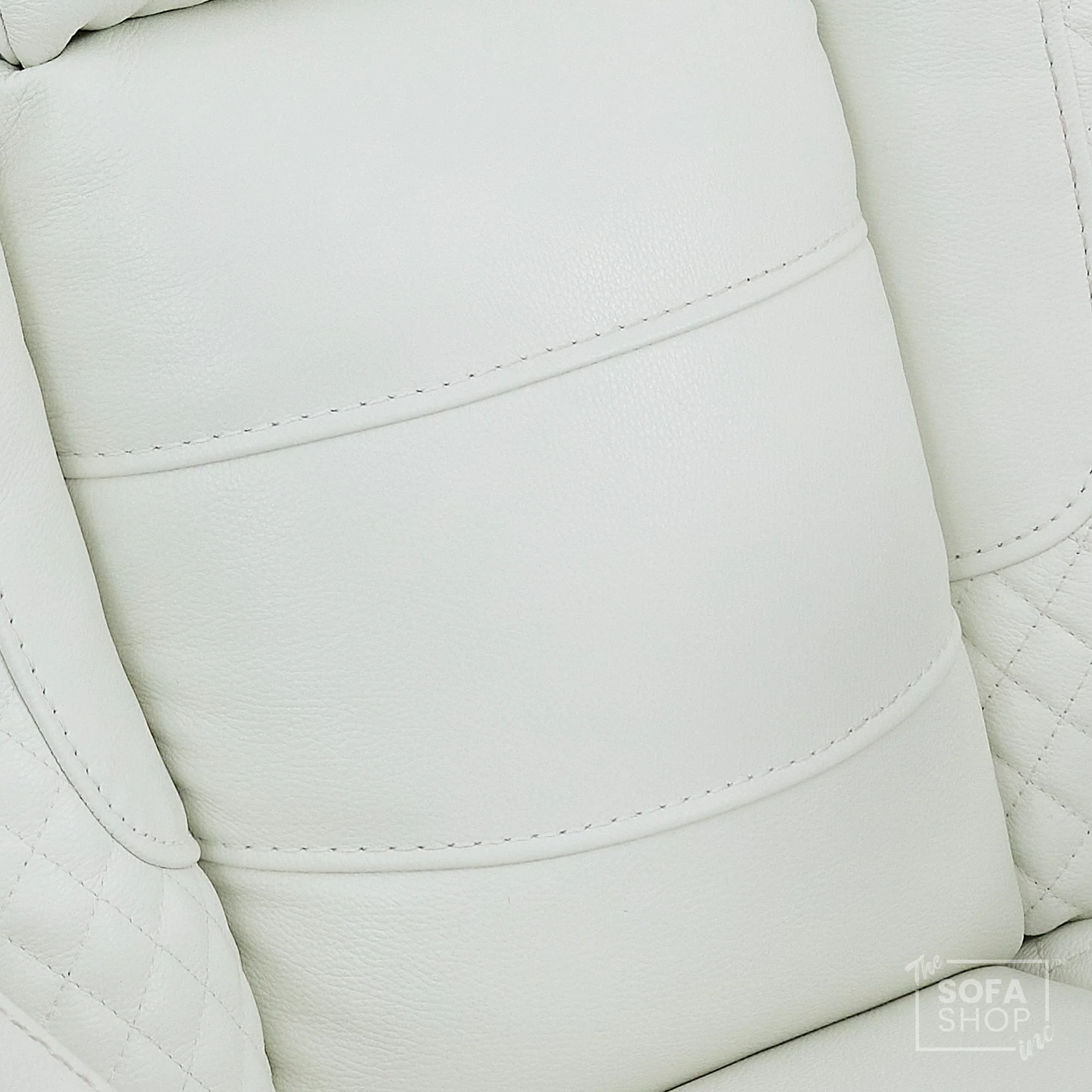 3 Seater Real Leather Electric Recliner Cinema Sofa with Fold-Down Table, Massage, Led Lights, USB-C Ports, Storage & Cupholders | White Genuine Leather | Napoli - Image 10