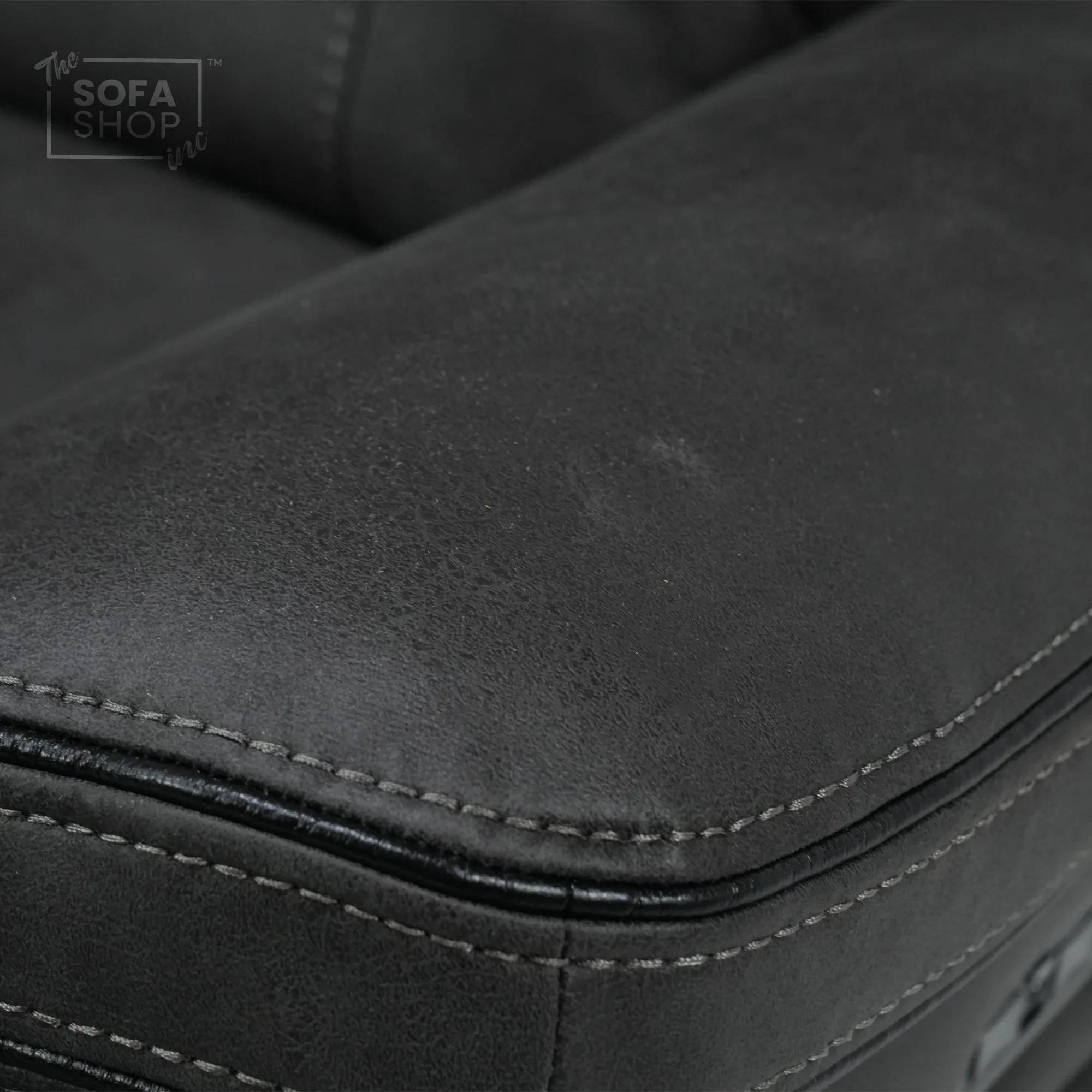3 Seater Electric Fabric Recliner Sofa with USB, Adjustable Headrest & Storage Box  | Used, No Middle Drop-Down | Vinson | Second Hand Sofa 206 | The Sofa Shop - Image 7