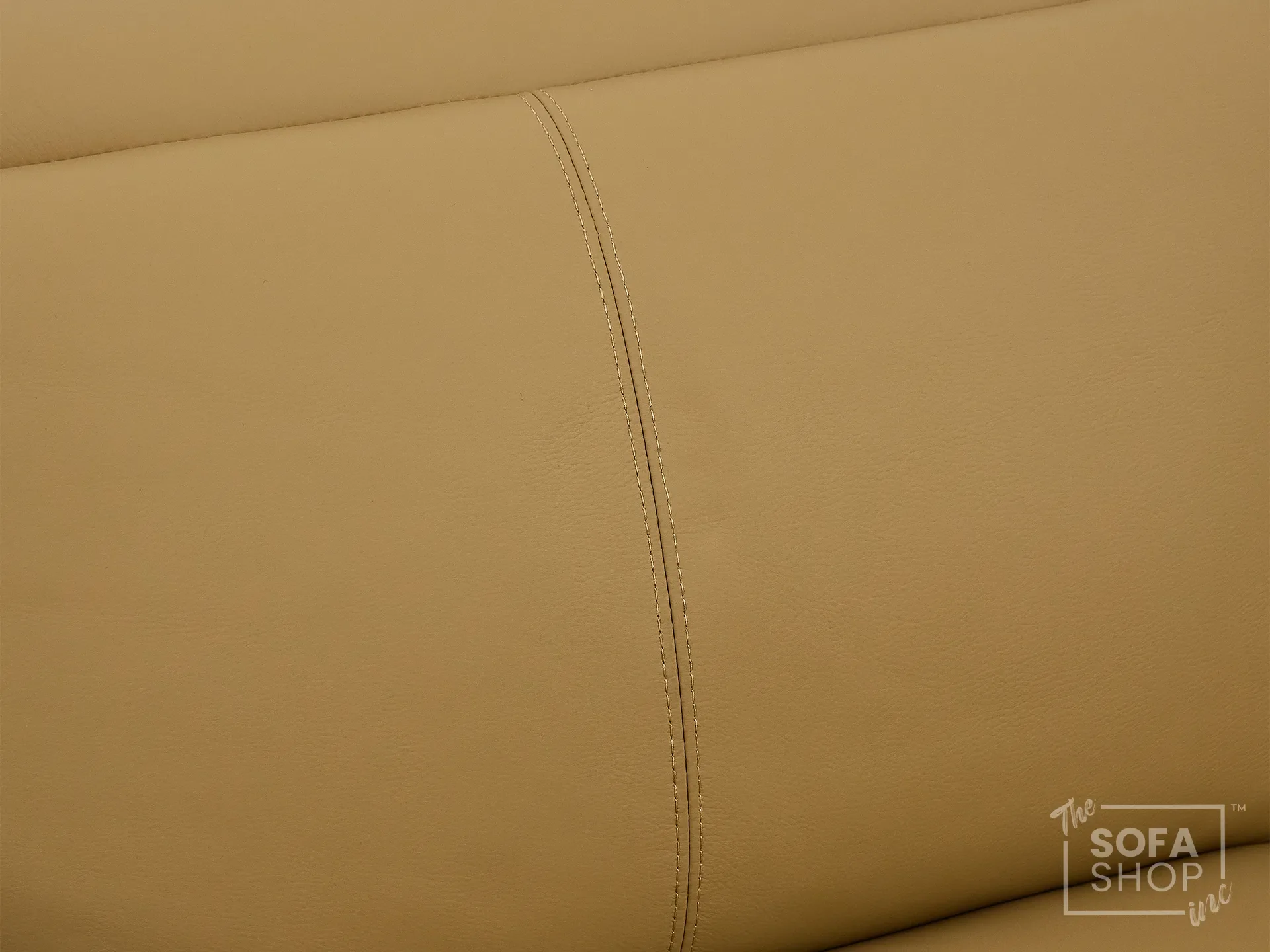 2 Seater Real Leather Electric Recliner Sofa | Cinema Sofa | Hi-Tech Sofa in Tan with Massage, Middle Console, Wireless Charging, Adjustable Headrests & USB | Turin - Image 8