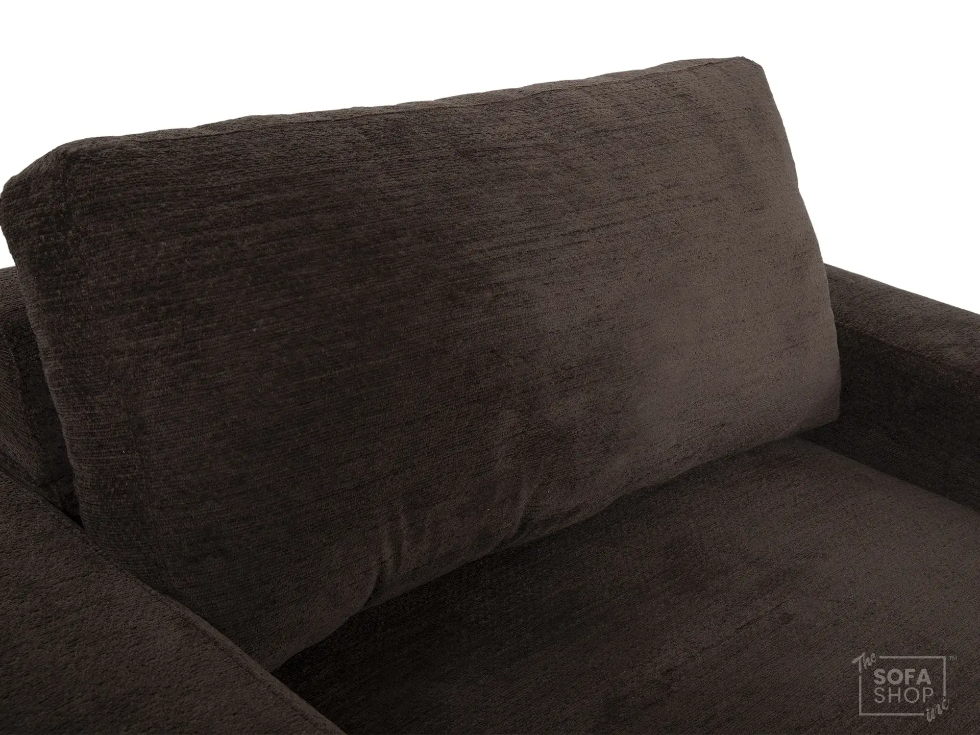 Extendable Electric Sofa Bed Chair in Brown Corduroy Fabric | 1 Seat Home Cinema Couch with Power Slider | USBc Charging Ports | Palma - Image 5