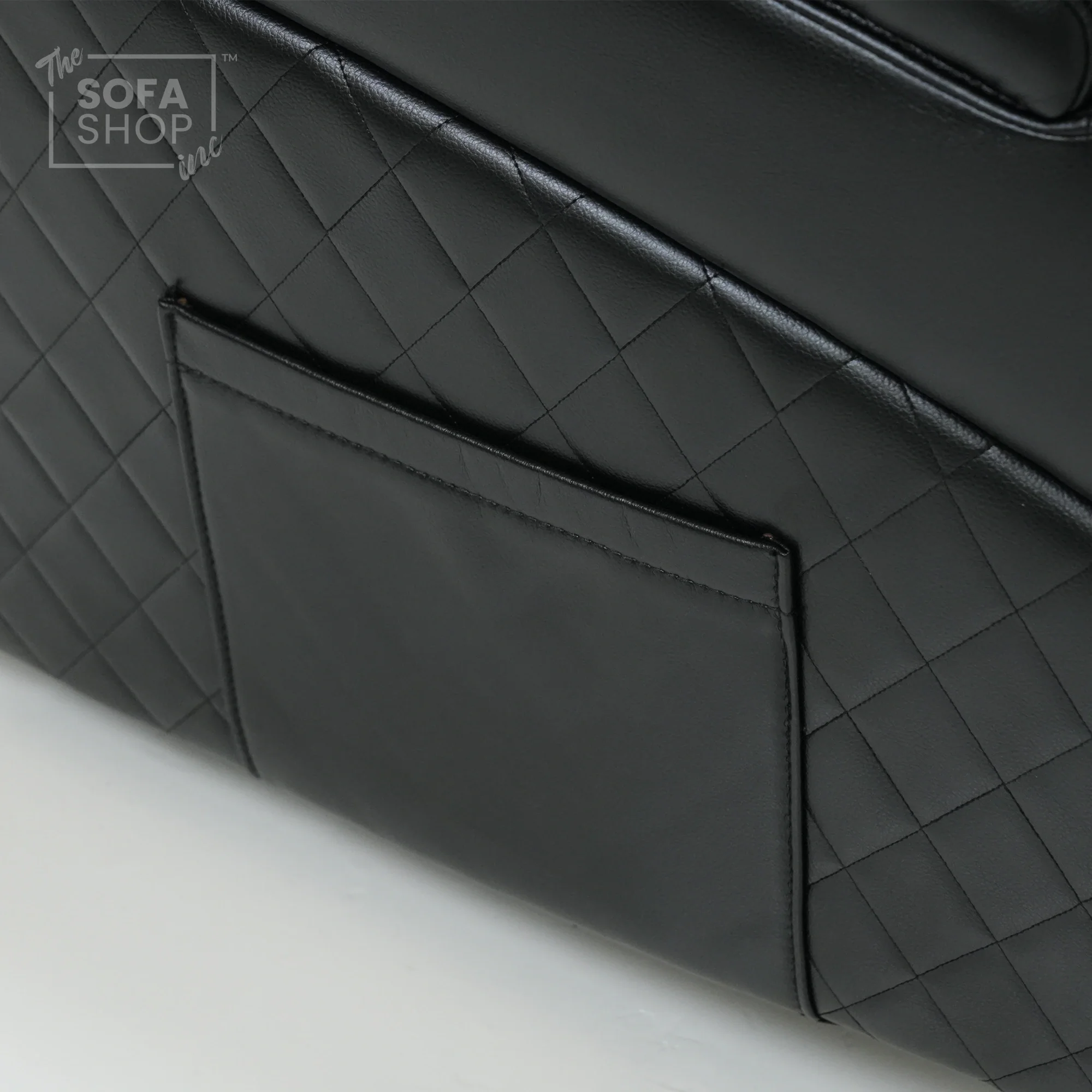 2 Seater Black Leather Smart Recliner With Massage & Speakers | Different Cupholders | Venice | Ex Display - Image 14