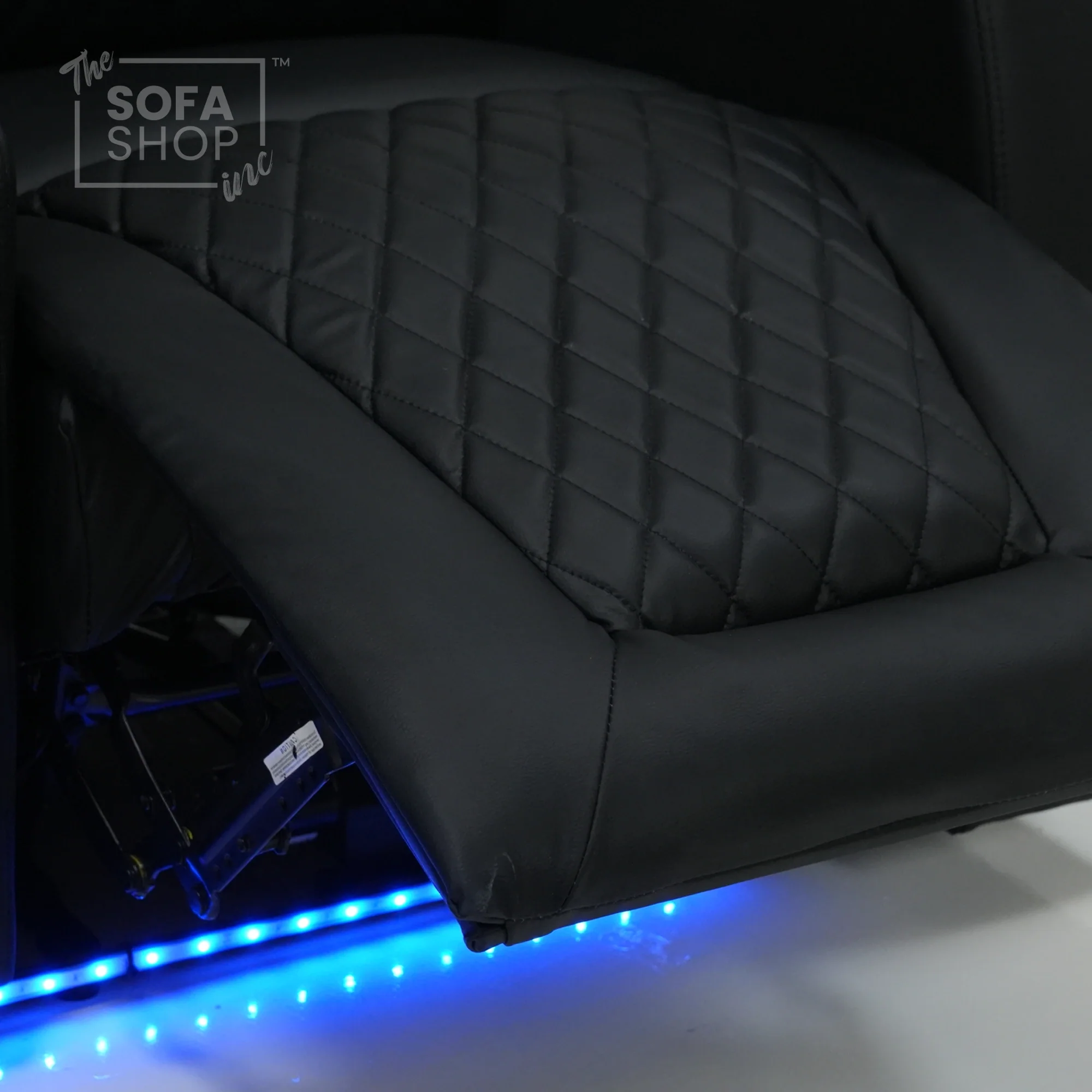 3 Seater Electric Recliner With Tray Tables & LED Lighting | Different Shade Seat & No Speakers | Venice | Second Hand Sofa SS22 - Image 19
