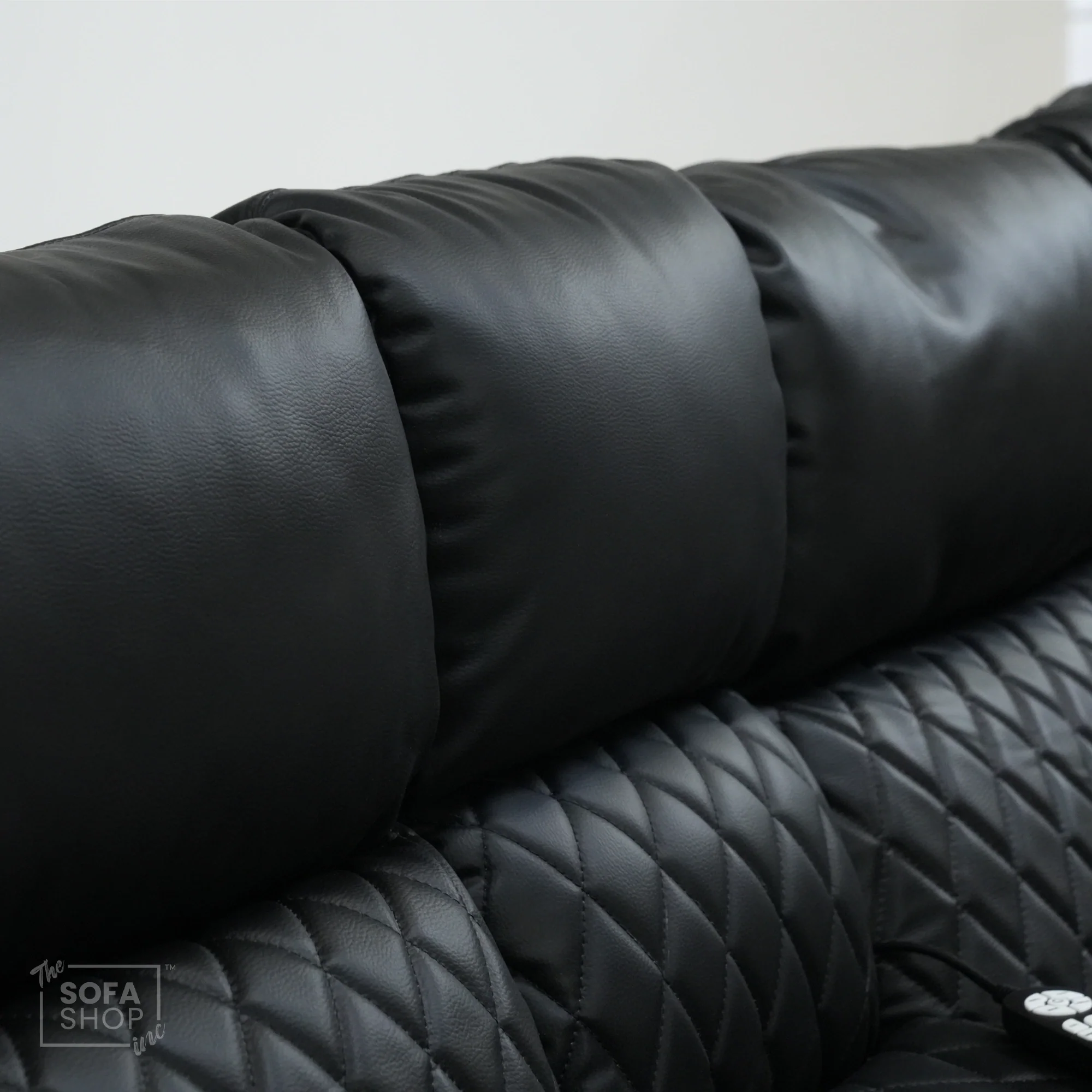 3 Seater Electric Recliner With Tray Tables & LED Lighting | Different Shade Seat & No Speakers | Venice | Second Hand Sofa SS22 - Image 4